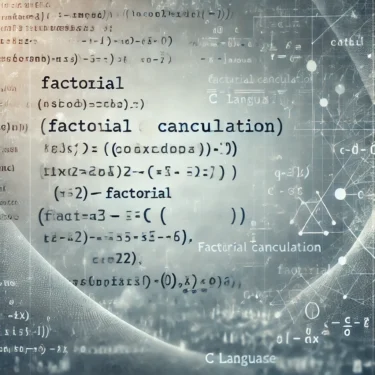 C言語での階乗計算を徹底解説｜再帰関数・forループによる実装と最適化