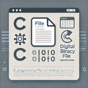 C言語でのファイル書き込み徹底解説｜基本から応用まで学ぶテクニック